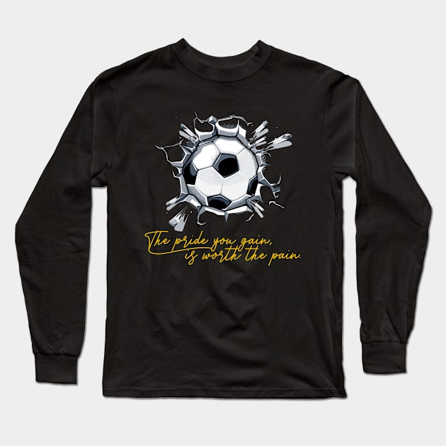 Soccer Quote Long Sleeve T-Shirt by saigon199x